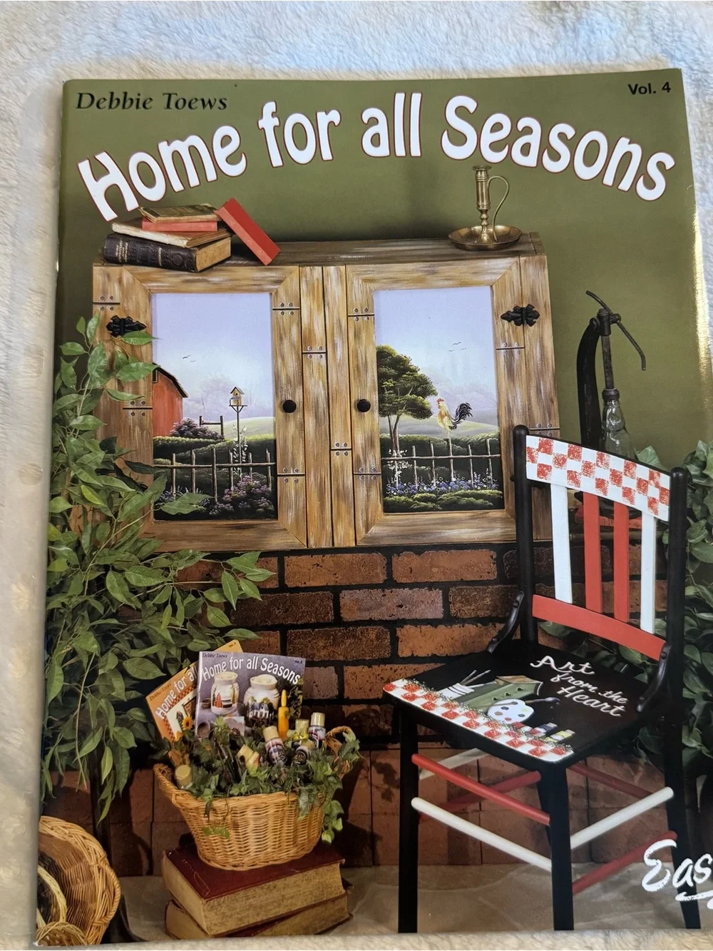 1999 Home for all Seasons Vol 4 Decorative Craft Book Vintage Painting